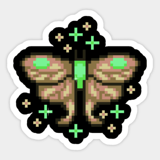 mystical moth Sticker